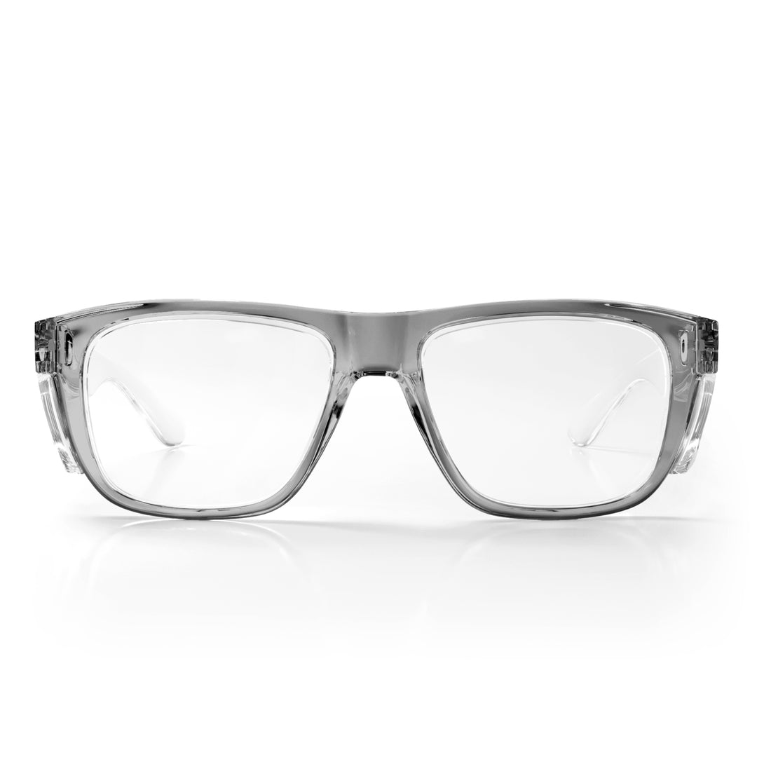 Fusions XL Graphite Prescription Safety Glasses