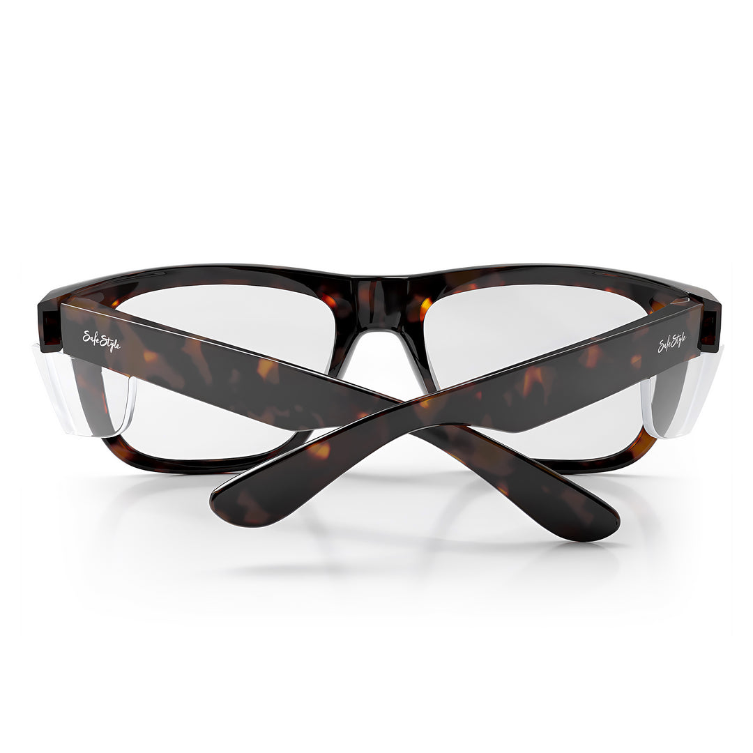 Fusions XL Brown Tort Prescription Safety Glasses